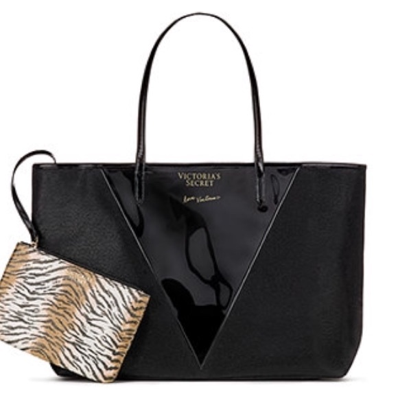 Victoria's Secret Handbags - Victoria Secret Golden Tiger Print Weekender Tote